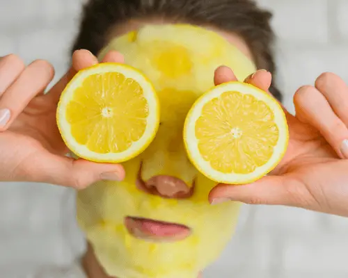 Homemade face mask for glowing skin